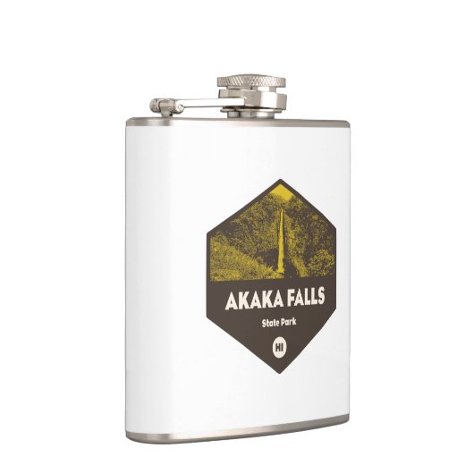 Akaka Falls Staat Park Hawaii Flachmann (Rechts)