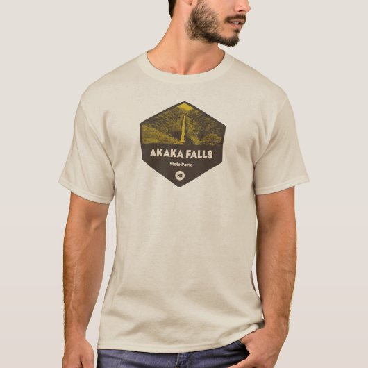 Akaka Falls Staat Park Hawaii T-Shirt (Vorderseite)