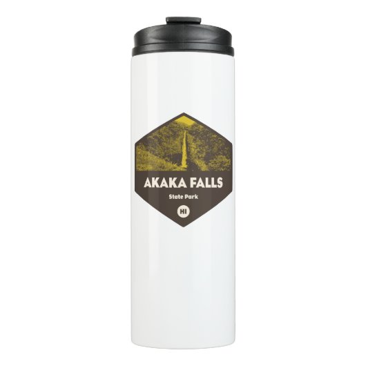 Akaka Falls Staat Park Hawaii Thermosbecher (Vorderseite)