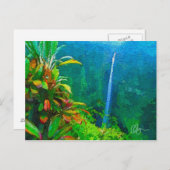 Akaka fällt Postkarte (Vorne/Hinten)