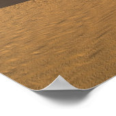 Akakus, Wüste Sahara, Fezzan, Libyen. Poster (Ecke)