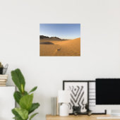 Akakus, Wüste Sahara, Fezzan, Libyen. Poster (Heimbüro)