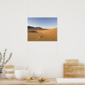 Akakus, Wüste Sahara, Fezzan, Libyen. Poster (Küche)