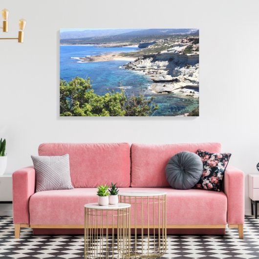 Akamas Halbinsel Leinwanddruck (Insitu (Wohnzimmer))