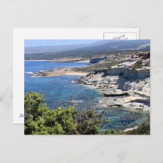 Akamas Halbinsel Postkarte (Vorne/Hinten)