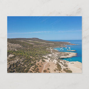 Akamas-Halbinsel und Blaue Lagune Paphos, Zypern Postkarte