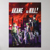 Akame Ga Kill Anime Poster (Vorne)