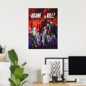 Akame Ga Kill Anime Poster (Heimbüro)