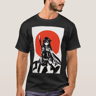 Akame Ga Kill T Shirt Akame Manga Zeichnete Red Su