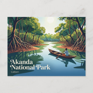 Akanda Nationalpark Gabun Postkarte