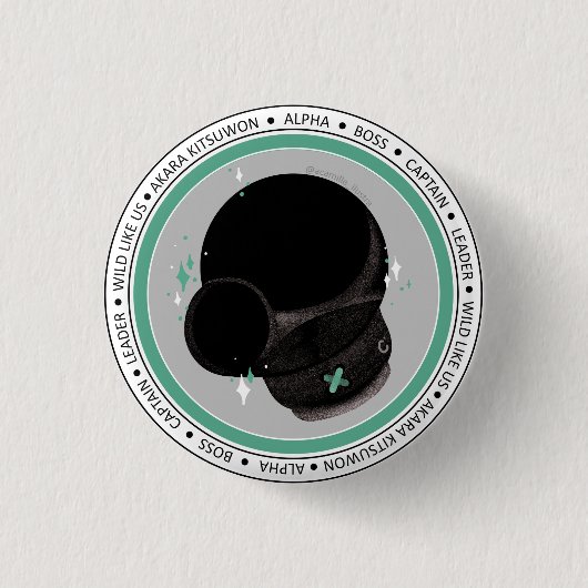 Akara-Abzeichen - AC Button (Vorderseite)