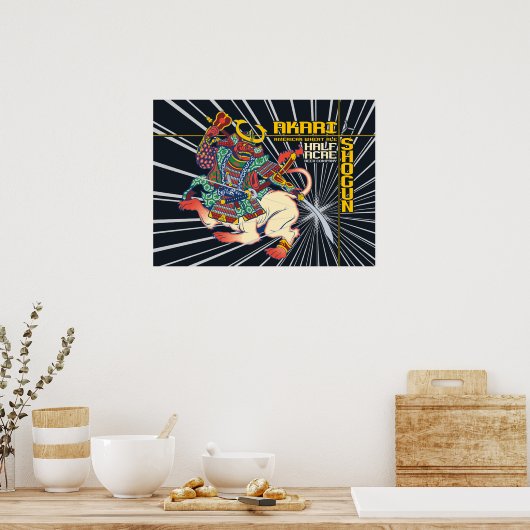 Akari Shogun American Wheat Ale Poster (Küche)