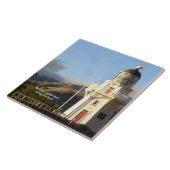 Akaroa Lighthouse, Neuseeland Fliese (Seite)