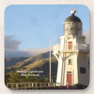 Akaroa Lighthouse, Neuseeland Getränkeuntersetzer