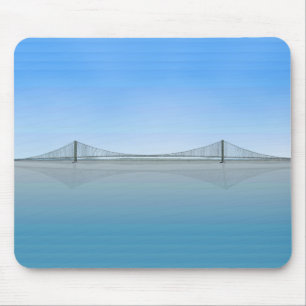 Akashi Kaikyo Hängebrücke: auch bekannt als Pearl Mousepad
