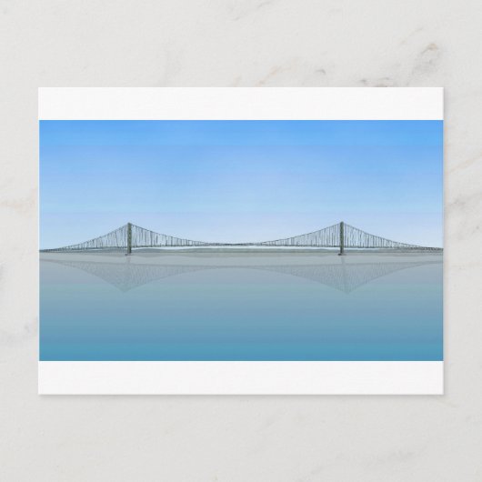 Akashi Kaikyo Suspension Bridge: alias Pearl Bridg Postkarte (Vorderseite)