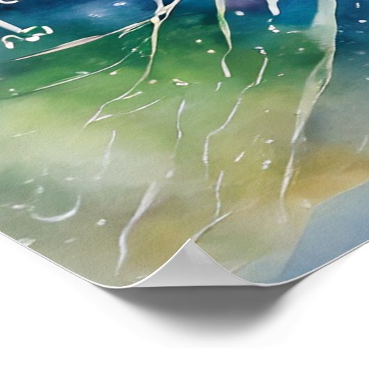 Akashic Platten Astral Travel OBE Lucid Dreaming Poster (Ecke)