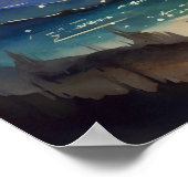 Akashic Platten Astral Travel OBE Lucid Dreaming Poster (Ecke)