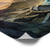 Akashic Platten Astral Travel OBE Lucid Dreaming Poster (Ecke)