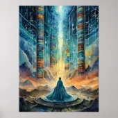 Akashic Platten Astral Travel OBE Lucid Dreaming Poster (Vorne)