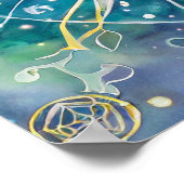 Akashic Platten Astral Travel OBE Lucid Dreaming Poster (Ecke)