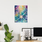 Akashic Platten Astral Travel OBE Lucid Dreaming Poster (Heimbüro)