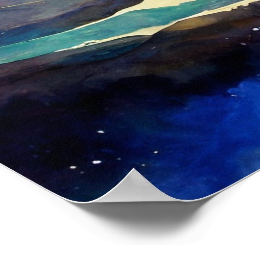 Akashic Platten Astral Travel OBE Lucid Dreaming Poster (Ecke)