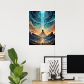 Akashic Platten Astral Travel OBE Lucid Dreaming Poster (Heimbüro)