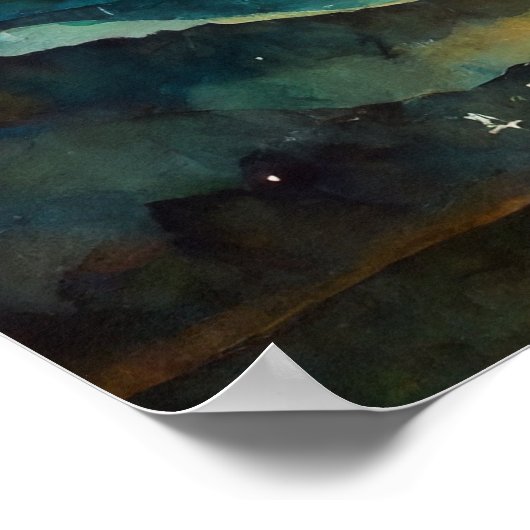 Akashic Platten Astral Travel OBE Lucid Dreaming Poster (Ecke)