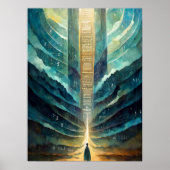 Akashic Platten Astral Travel OBE Lucid Dreaming Poster (Vorne)