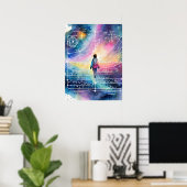 Akashic Platten Astral Travel OBE Lucid Dreaming Poster (Heimbüro)