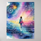 Akashic Platten Astral Travel OBE Lucid Dreaming Poster (Vorne)