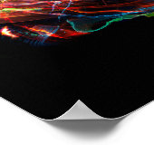 AKASHIC-PLATTEN im Bewusstsein des Kosmos Poster (Ecke)