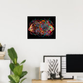 AKASHIC-PLATTEN im Bewusstsein des Kosmos Poster (Heimbüro)