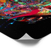 AKASHIC-PLATTEN im Bewusstsein des Kosmos Poster (Ecke)