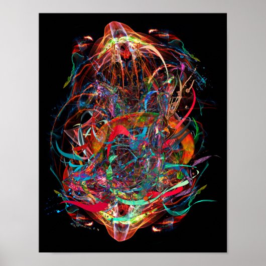 AKASHIC-PLATTEN im Bewusstsein des Kosmos Poster (Vorne)