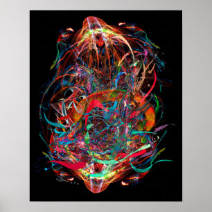 AKASHIC-PLATTEN im Bewusstsein des Kosmos-Posters Poster