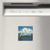 Akaska Staat Travel Souvenir Kühlschrankmagnet (In Situ (Geschirrspüler))