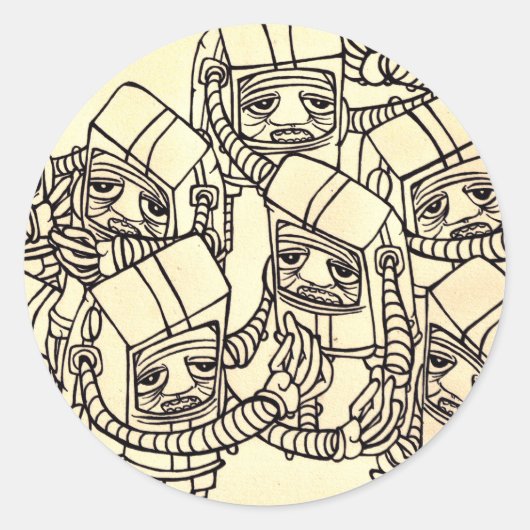 AKAYO1 RUNDER AUFKLEBER (Vorderseite)