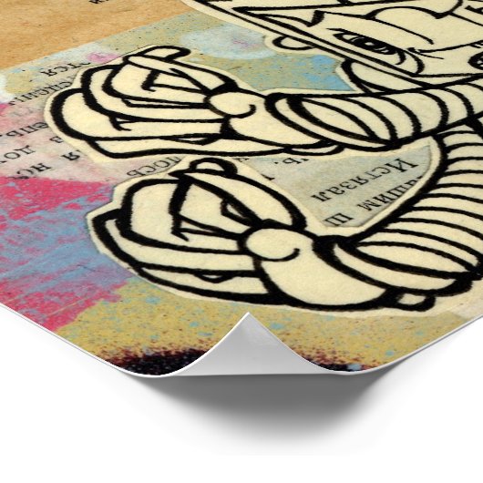 Akayo Robots Poster (Ecke)