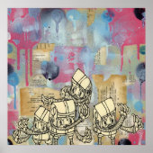 Akayo Robots Poster (Vorne)