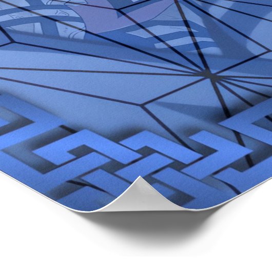 Akaza Upper Moon 3 Poster (Ecke)