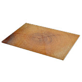 Akazien-Baum-Querschnittshackendes Glasbrett Schneidebrett (Ecke)