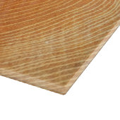 Akazien-Baum-Querschnittshackendes Glasbrett Schneidebrett (Ecke)