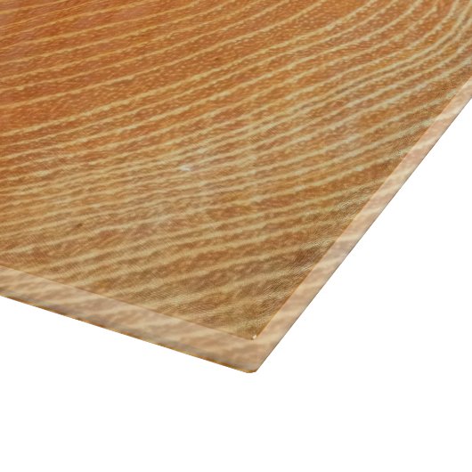 Akazien-Baum-Querschnittshackendes Glasbrett Schneidebrett (Ecke)