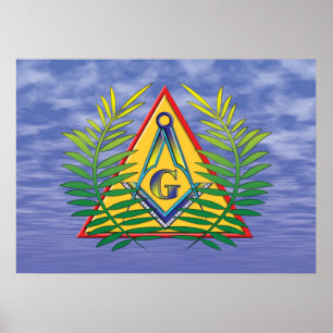 Akazien im Himmel Poster