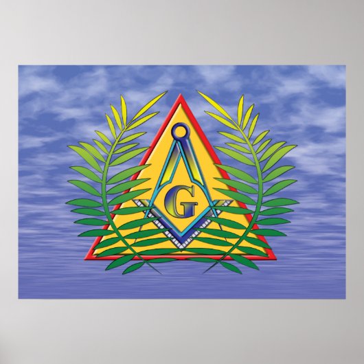 Akazien im Himmel Poster (Vorne)