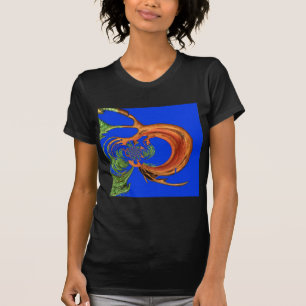 Akazien-Kreis-Kunstposter T-Shirt