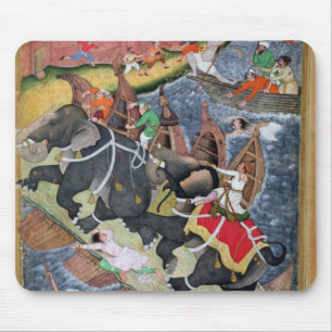 Akbar zähmt den wilden Elefanten, Hawa'i Mousepad