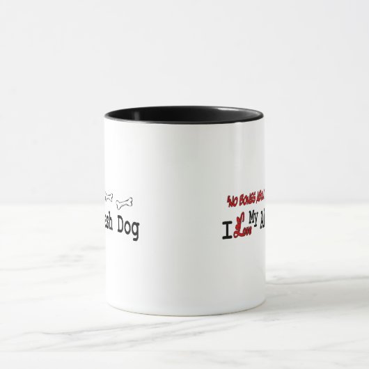 Akbash Dog (I Liebe) Tasse (Zentrum)